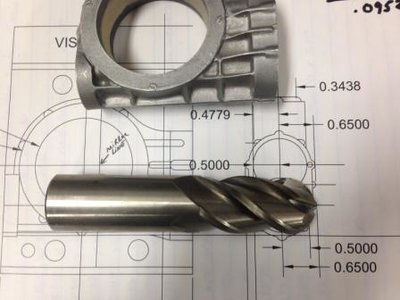 Just one of the many cutters that will be used to produce a new rear.