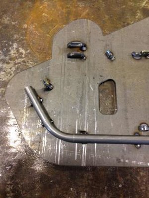 Front bottom rail bent