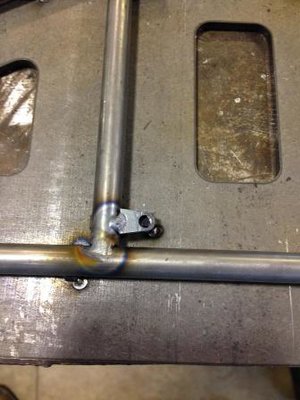Installed body tab