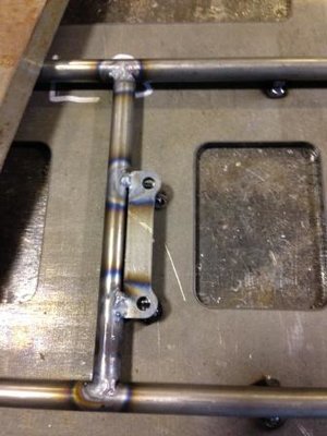 Rear radius rod mount L.S.
