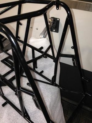 Showing detail of cage