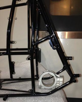 Rear of chassis