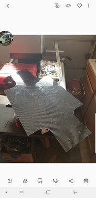 Cutting new carbon 6mm frame