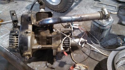 Motor dirty from years of sitting but still good