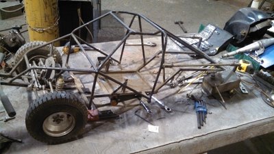 Started tearing truck apart last week